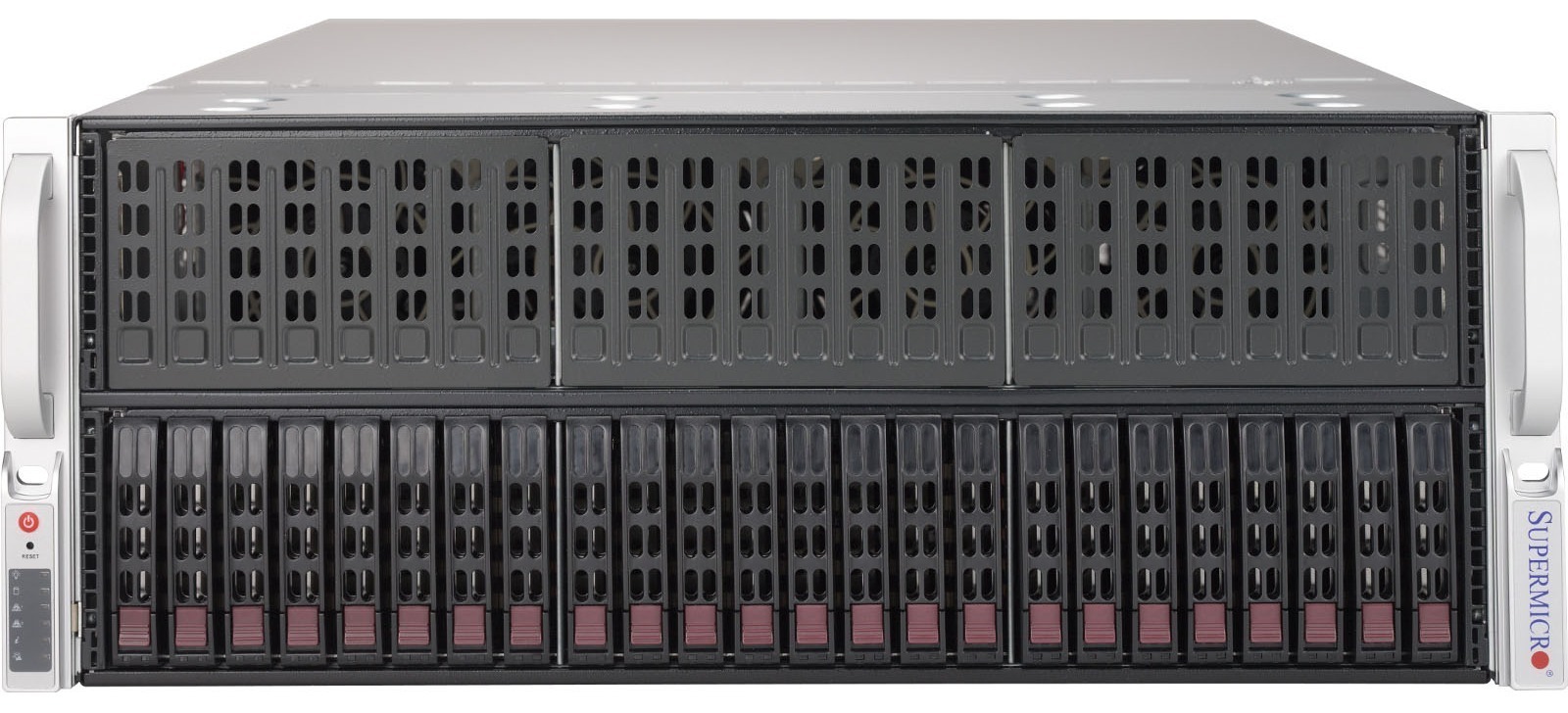 Сервер на базе Supermicro AS-4124GS-TNR · 2 × AMD EPYC 7402 · 256 ГБ · 2 × 3.84 ТБ NVMe · 2 × RTX PRO 6000 Blackwell Max-Q 96 ГБ