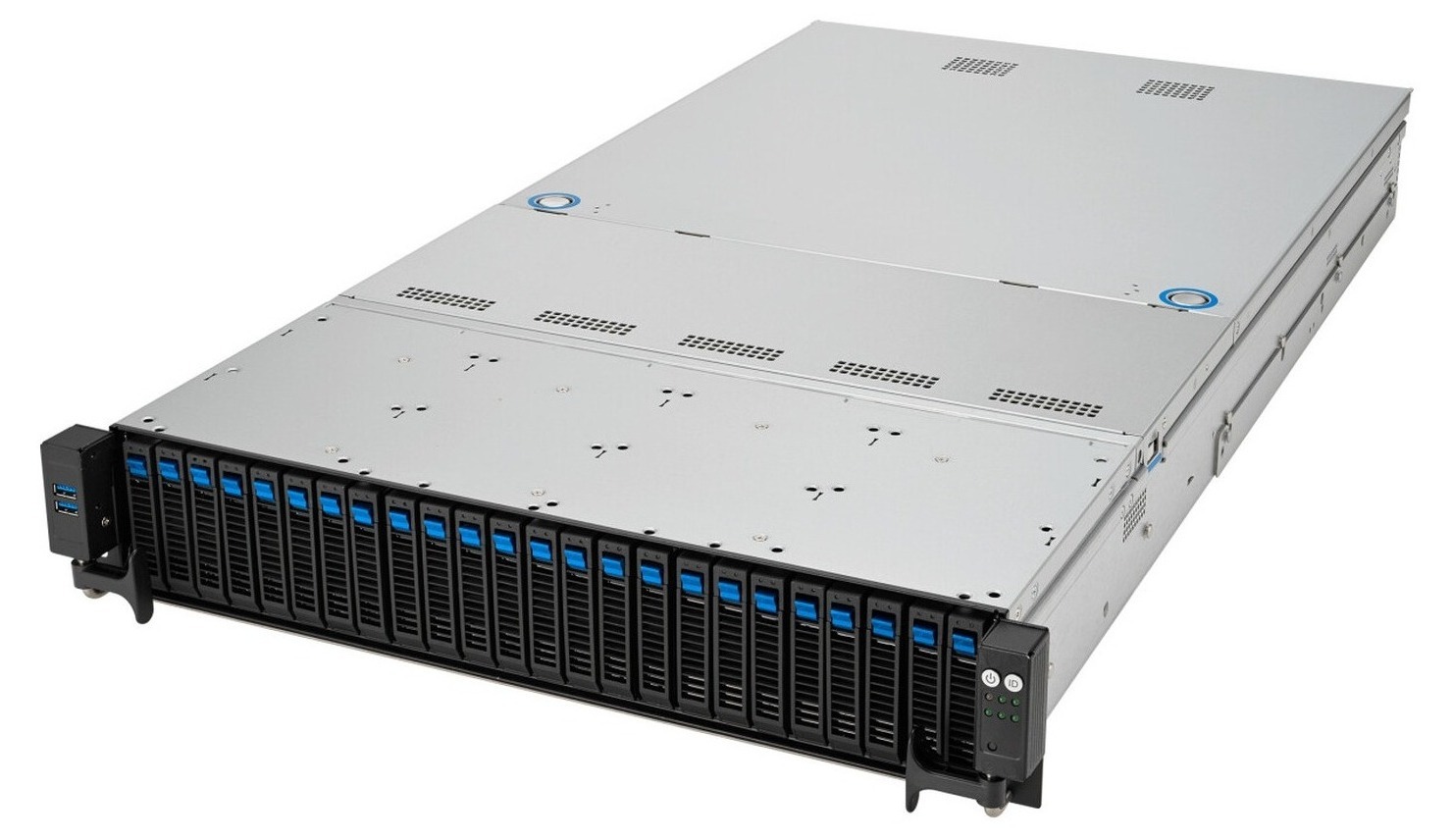Сервер на базе ASUS RS521A-E12-RS24U · AMD EPYC 9015 · 128 ГБ · 2 × 480 ГБ SSD