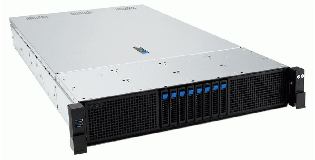 Сервер на базе ASUS RS720A-E13-RS8G · 2 × AMD EPYC 9115 · 256 ГБ · 4 × 2 ТБ NVMe