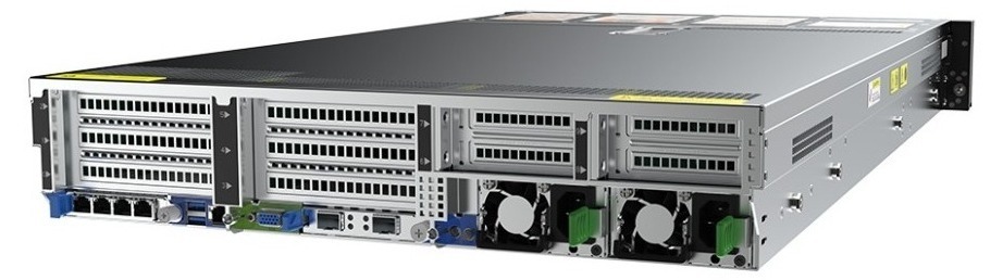 Сервер на базе Gooxi SL201-D12R-G4 · 2 × Xeon Gold 6426Y · 256 ГБ · 12 × 16 ТБ HDD