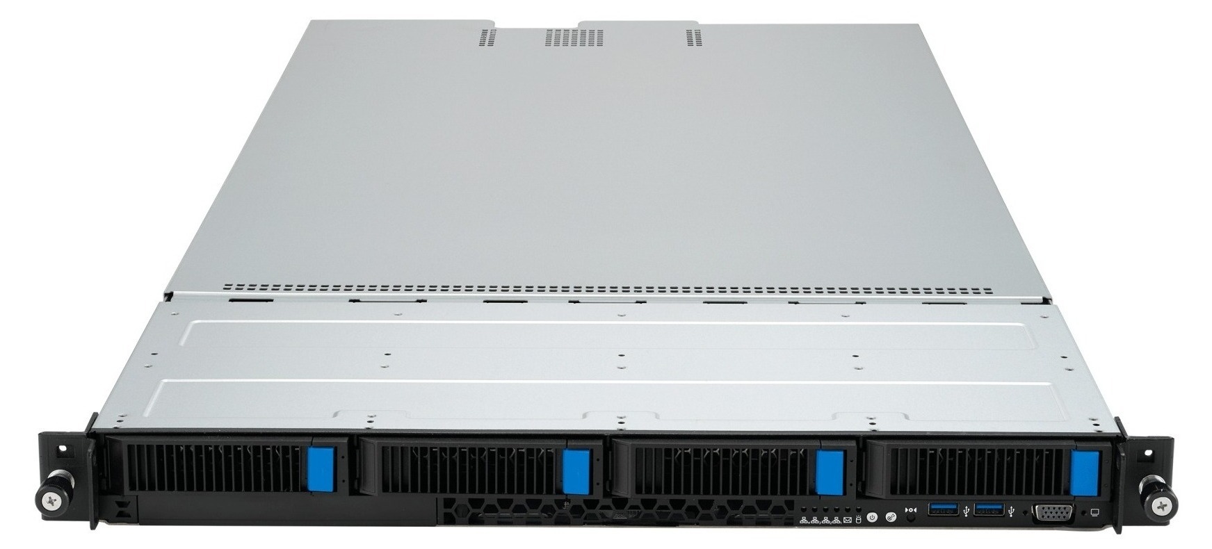Сервер на базе ASUS RS501A-E12-RS4 · AMD EPYC 9334 · 128 ГБ · 4 × 960 ГБ SSD