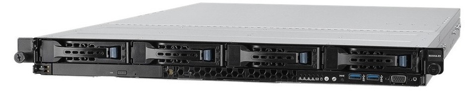 Сервер на базе ASUS RS501A-E12-RS4U · AMD EPYC 9124 · 128 ГБ · 2 × 960 ГБ NVMe