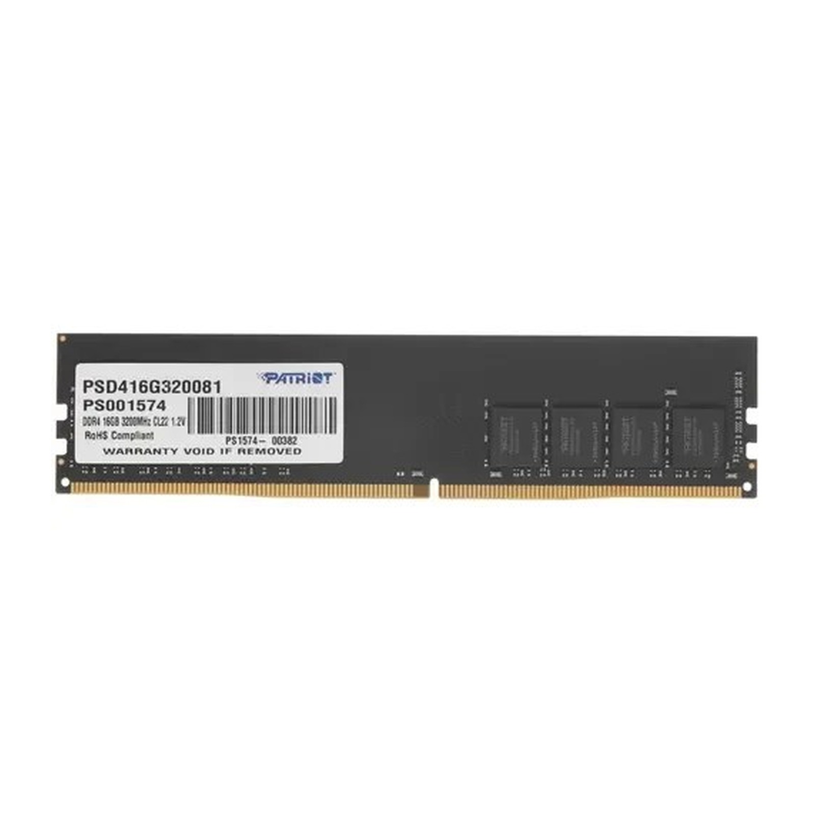 Модуль памяти Patriot Signature DDR4-3200 16 ГБ PSD416G320081