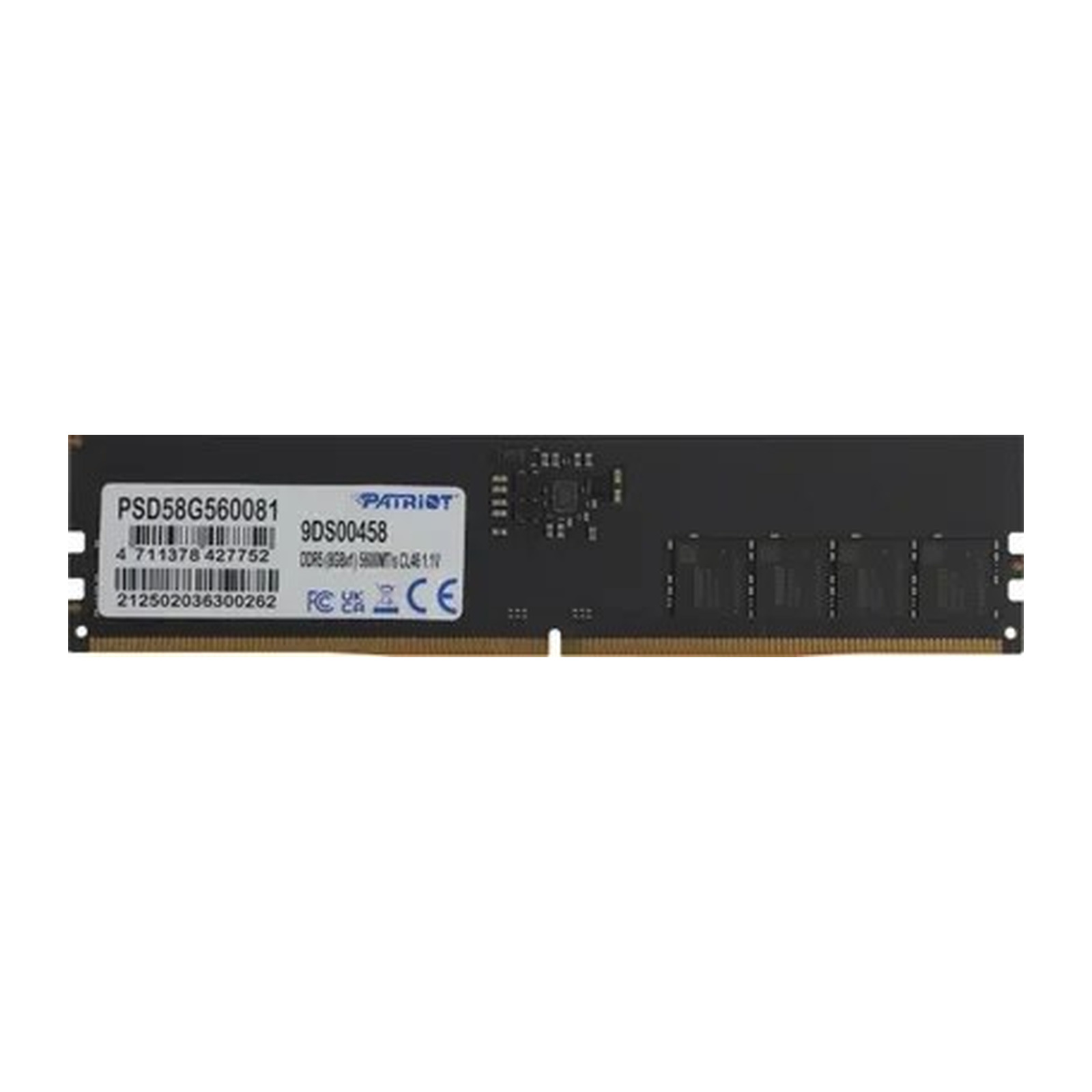 Оперативная память PATRIOT 8 Gb 5600 MHz SIGNATURE