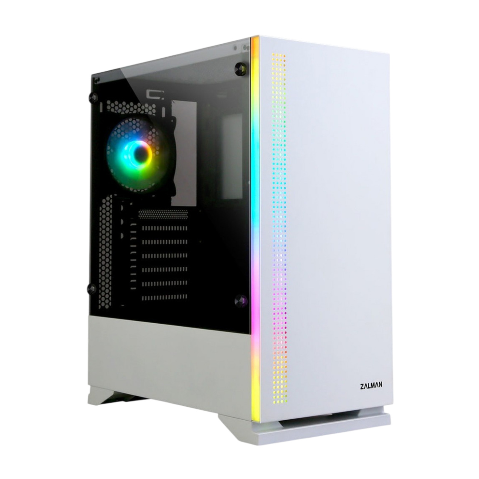 Корпус ПК Midi-Tower Zalman S5 WHITE