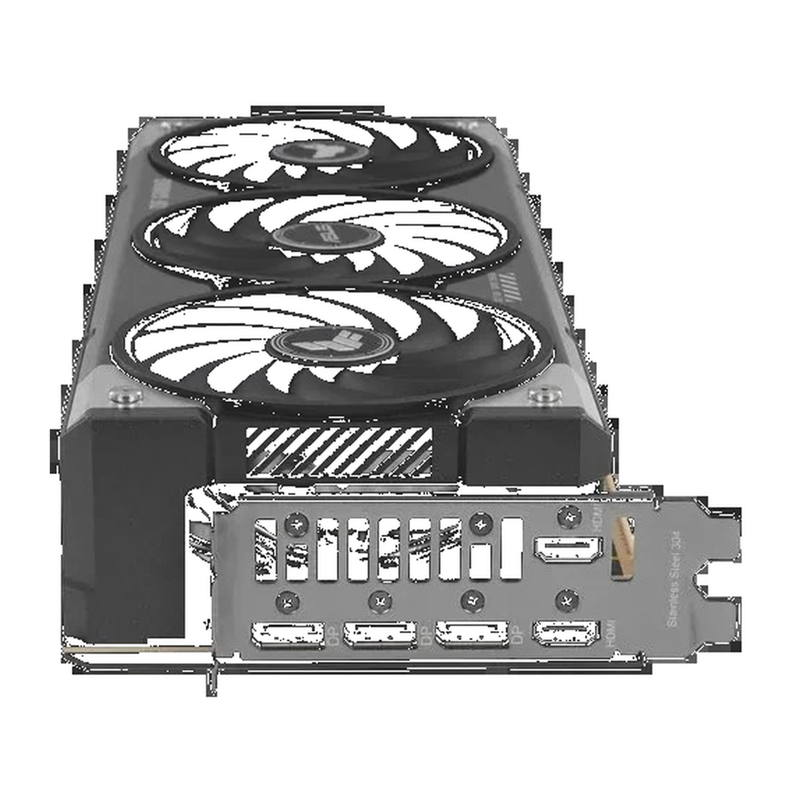 Видеокарта ASUS (TUF-RTX5070-O12G-GAMING) GeForce RTX 5070 12GB TUF GAMING OC 90YV0LZ0-M0NA00
