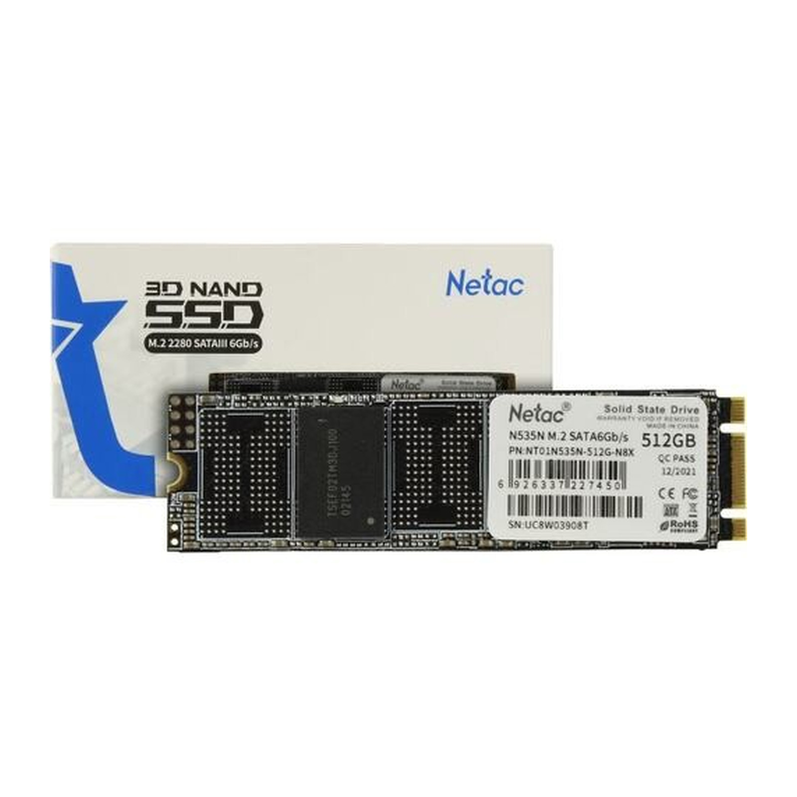 SSD накопитель NETAC 512 Gb
