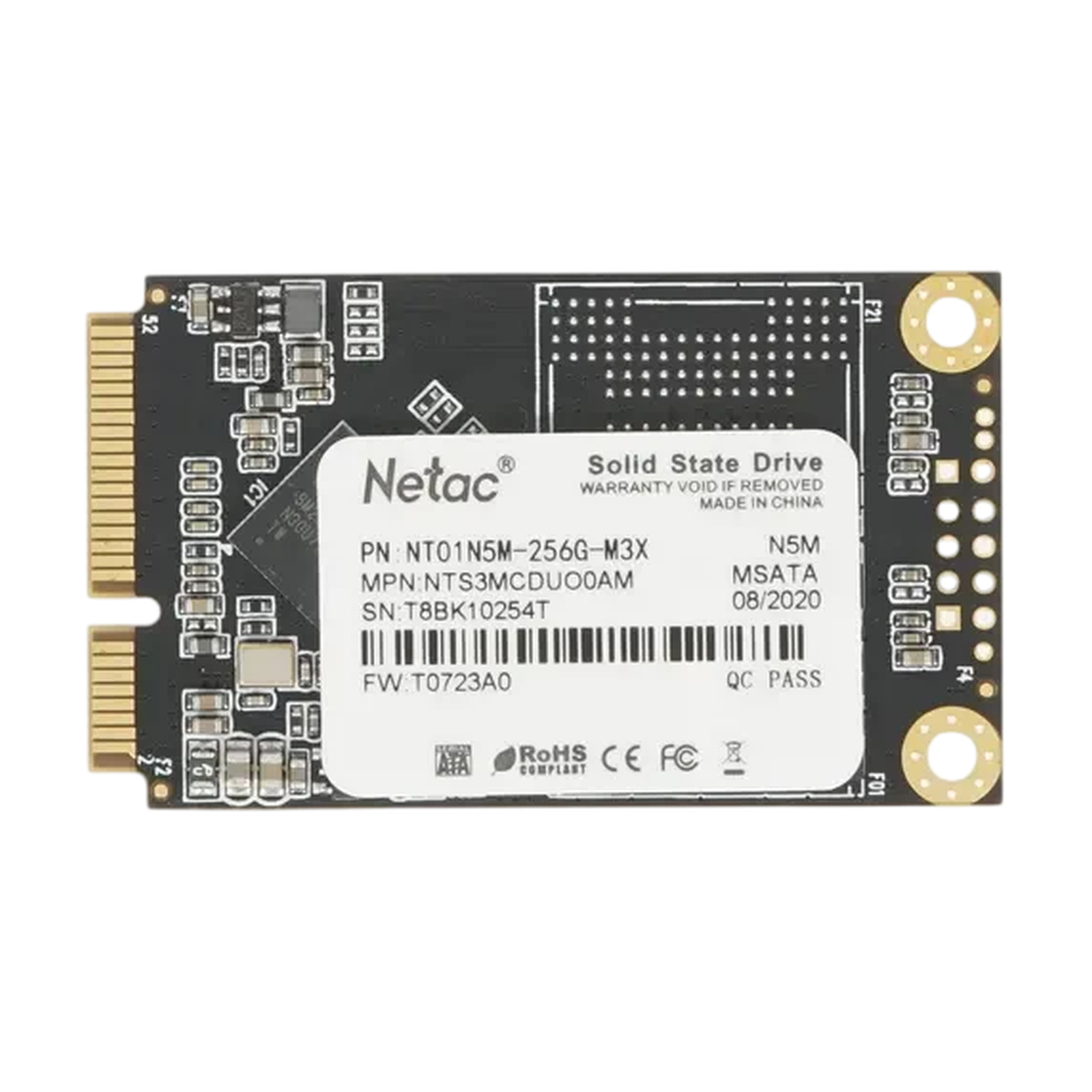 SSD-накопитель Netac NT01N5M-256G-M3X 250 ГБ