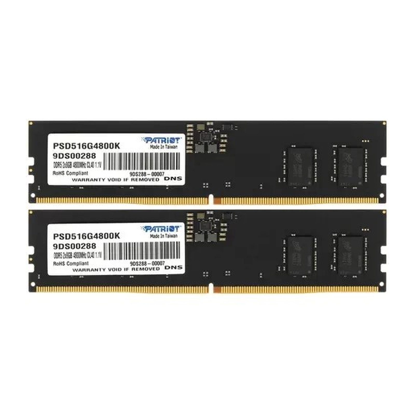 Оперативная память PATRIOT 16 Gb 4800 MHz