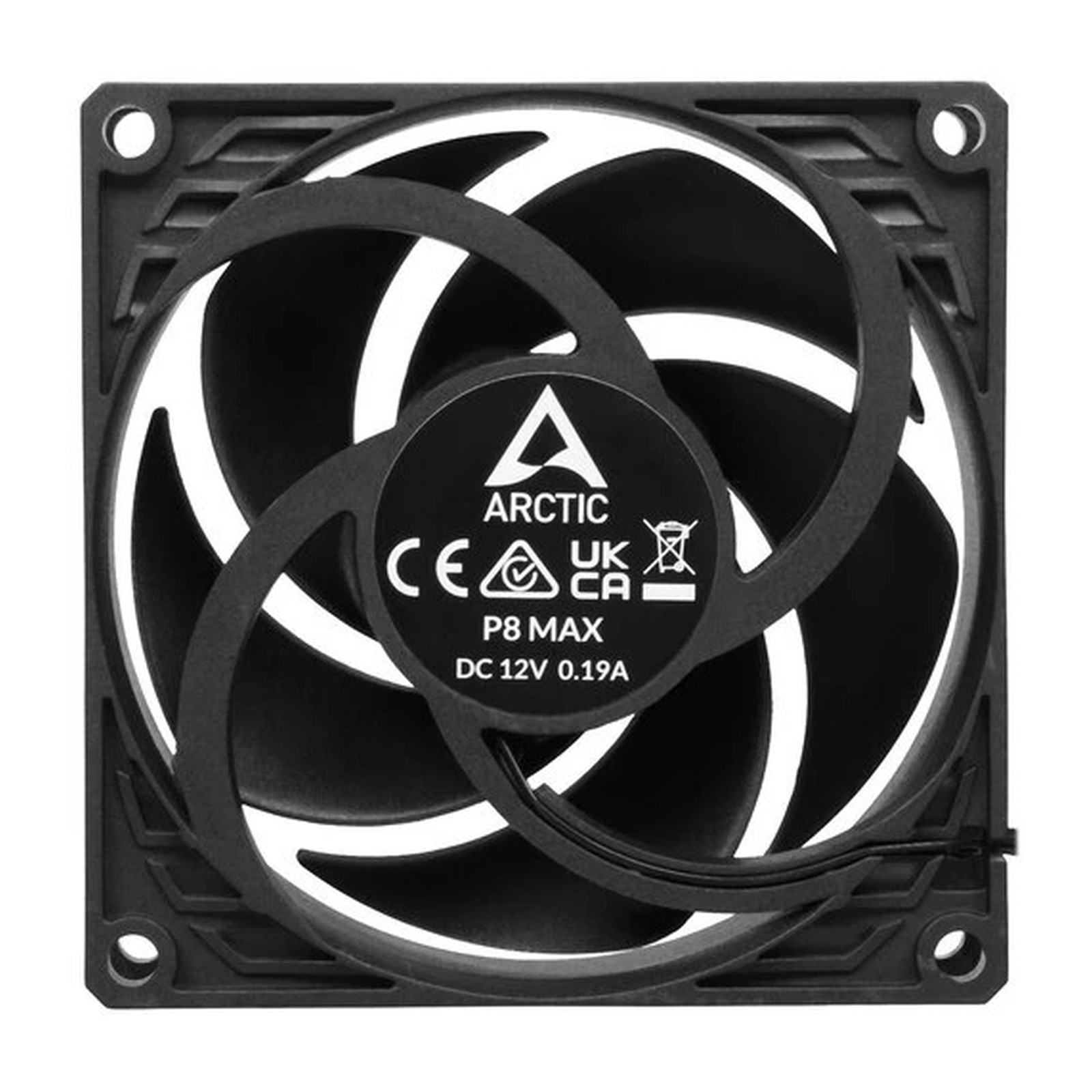 Вентилятор для корпуса Arctic Cooling P8 Max Black (ACFAN00286A)