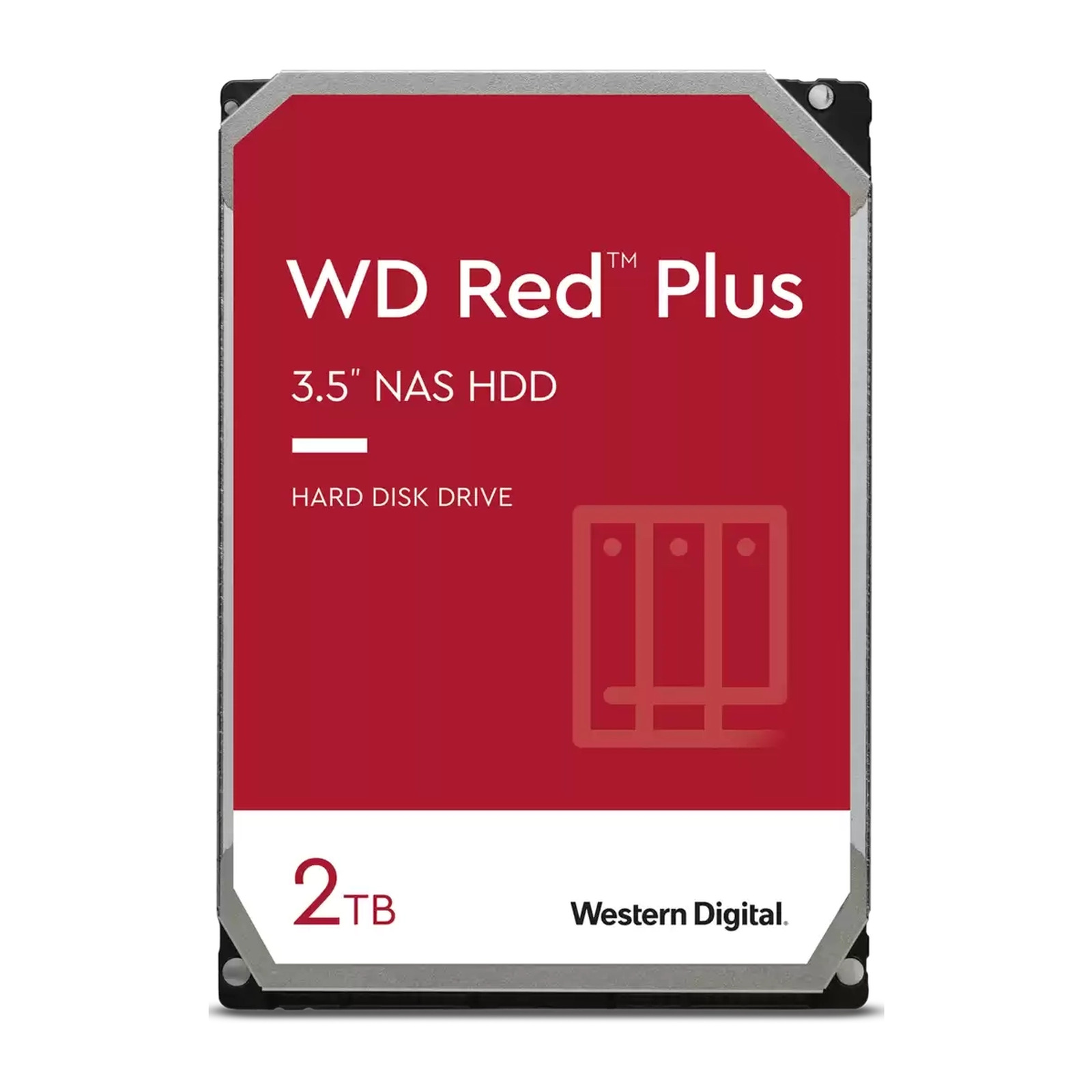 Жесткий диск Western Digital Red Plus 2TB 3.5
