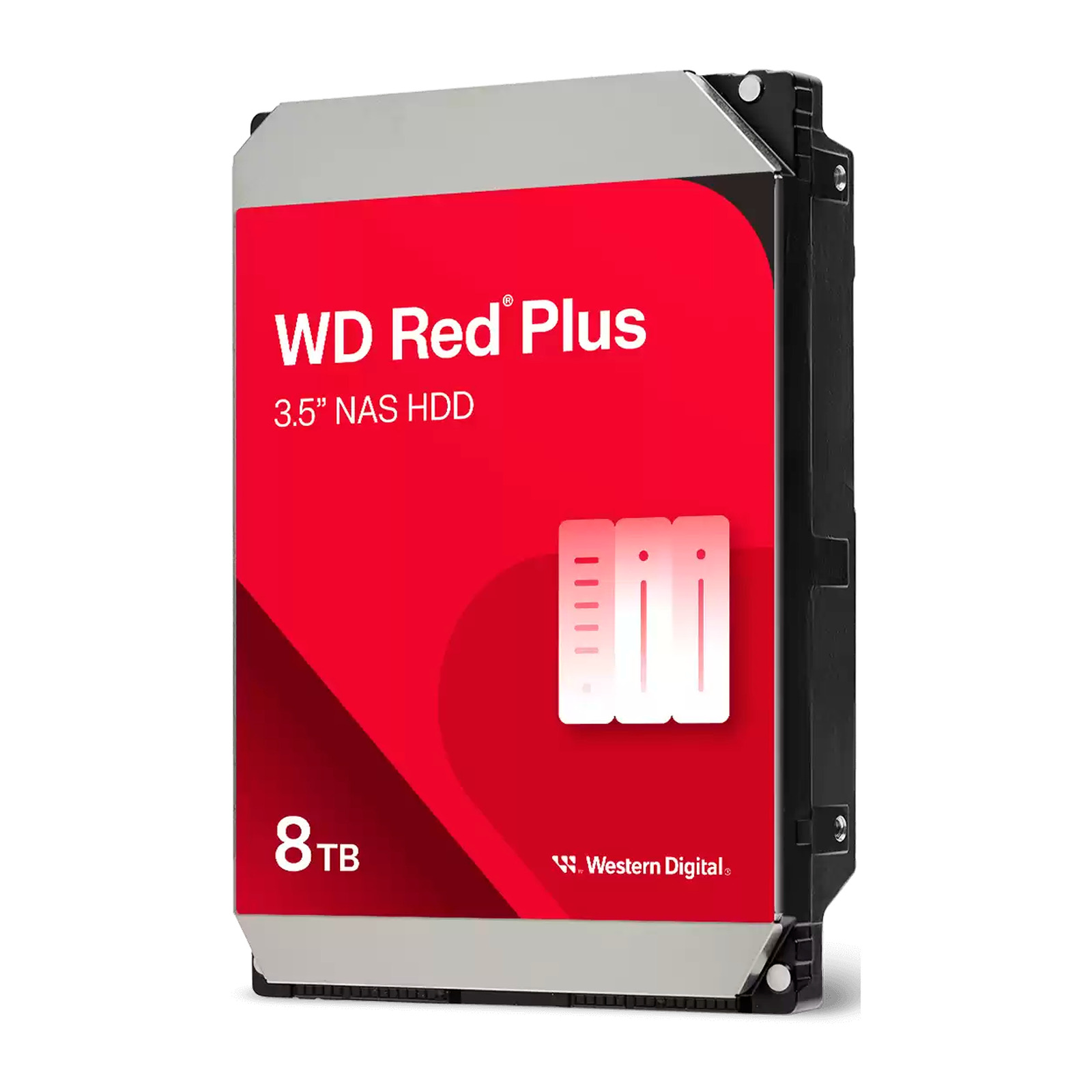 Жесткий диск WD Red Plus 8TB SATA 256MB WD80EFPX