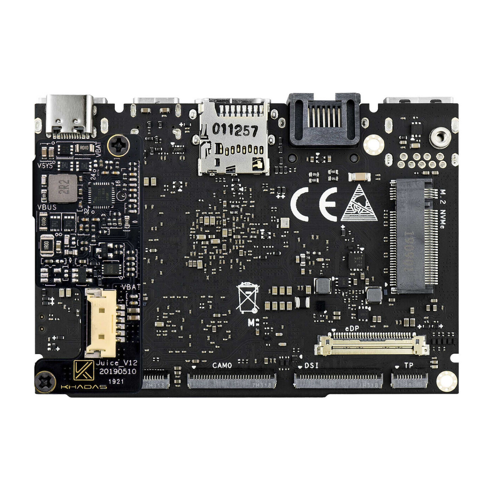 Одноплатный компьютер Khadas Edge-V Pro 4/32GB