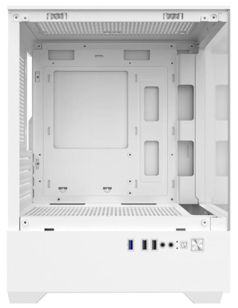 Корпус Bloody CC-125-WH, mATX, белый, без БП