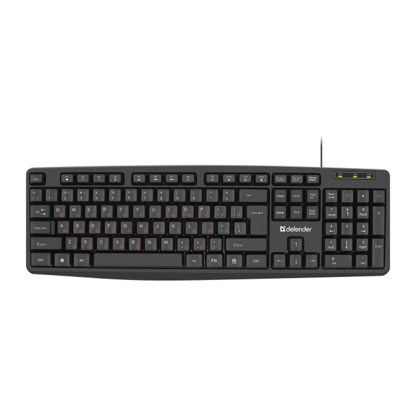Клавиатура Defender Concept HB-164 USB 45164