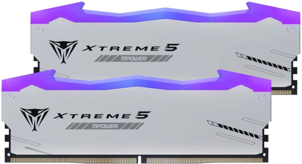 Оперативная память Patriot Viper Xtreme 5 RGB DDR5 48 ГБ (2×24 ГБ) 6400 МГц PVXR548G64C32KM