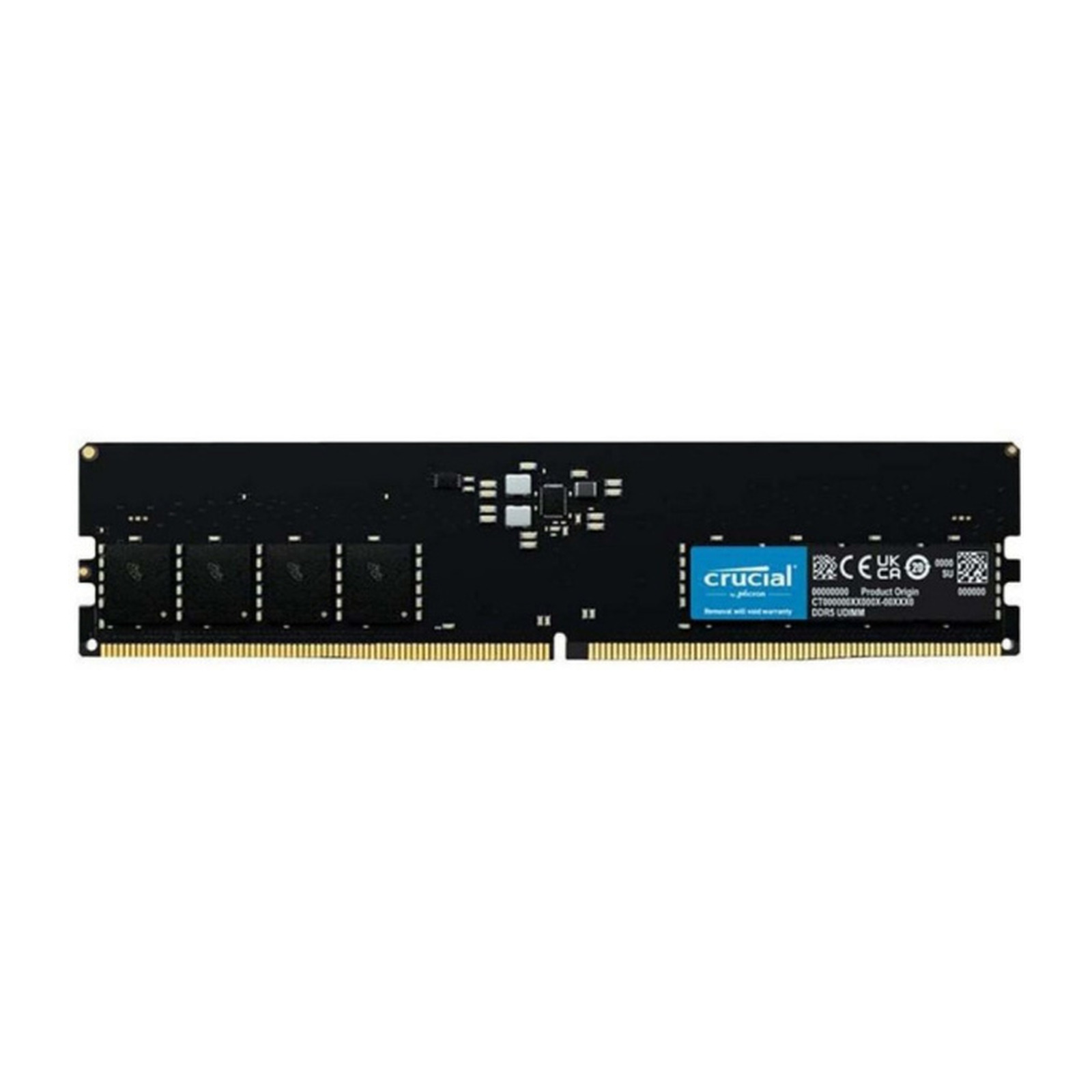 оперативная память DDR5 16 ГБ (1×16 ГБ) Crucial CT16G56C46U5, 5600 МГц, [CT16G56C46U5]