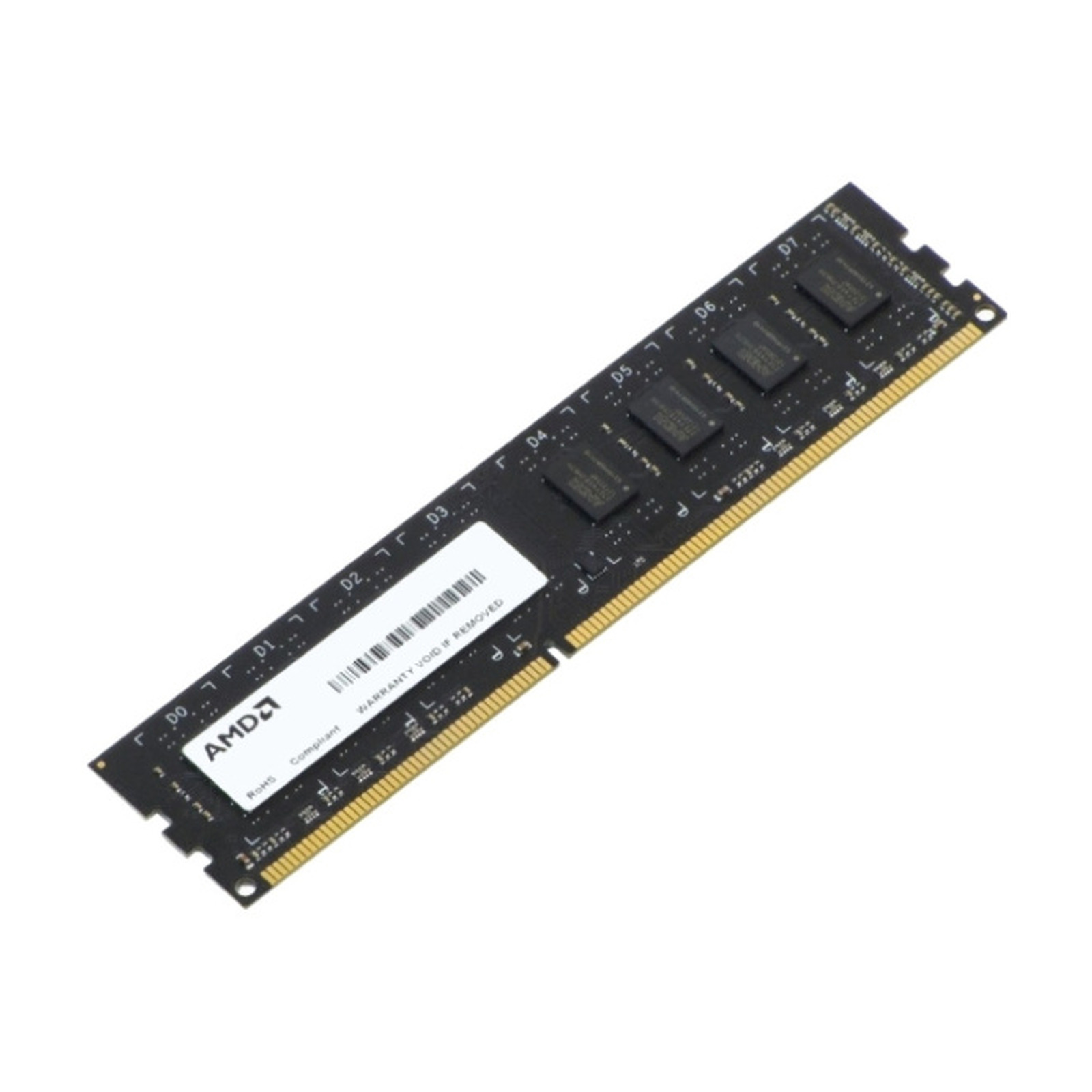 оперативная память DDR3 8 ГБ (1×8 ГБ) AMD R538G1601U2SL-U, 1600 МГц, [R538G1601U2SL-U]