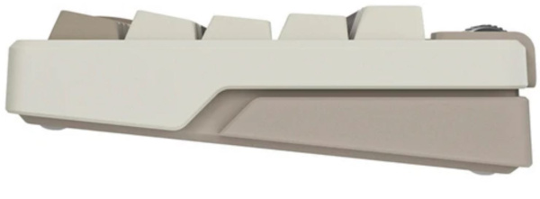 механическая клавиатура Royal Kludge RK M70, USB, Bluetooth, Серый, Бежевый [6935280827112]