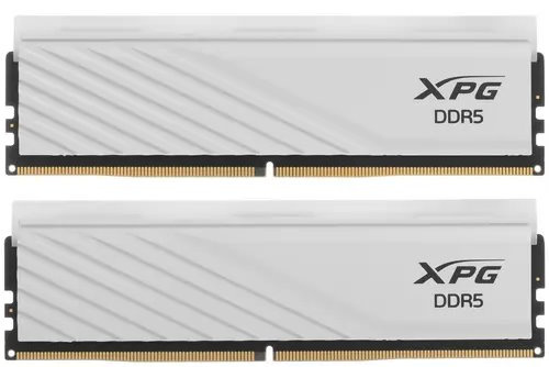 оперативная память DDR5 32 ГБ (2×16 ГБ) ADATA XPG LANCER BLADE RGB, 6000 МГц, [AX5U6000C3016G-DTLABRWH]
