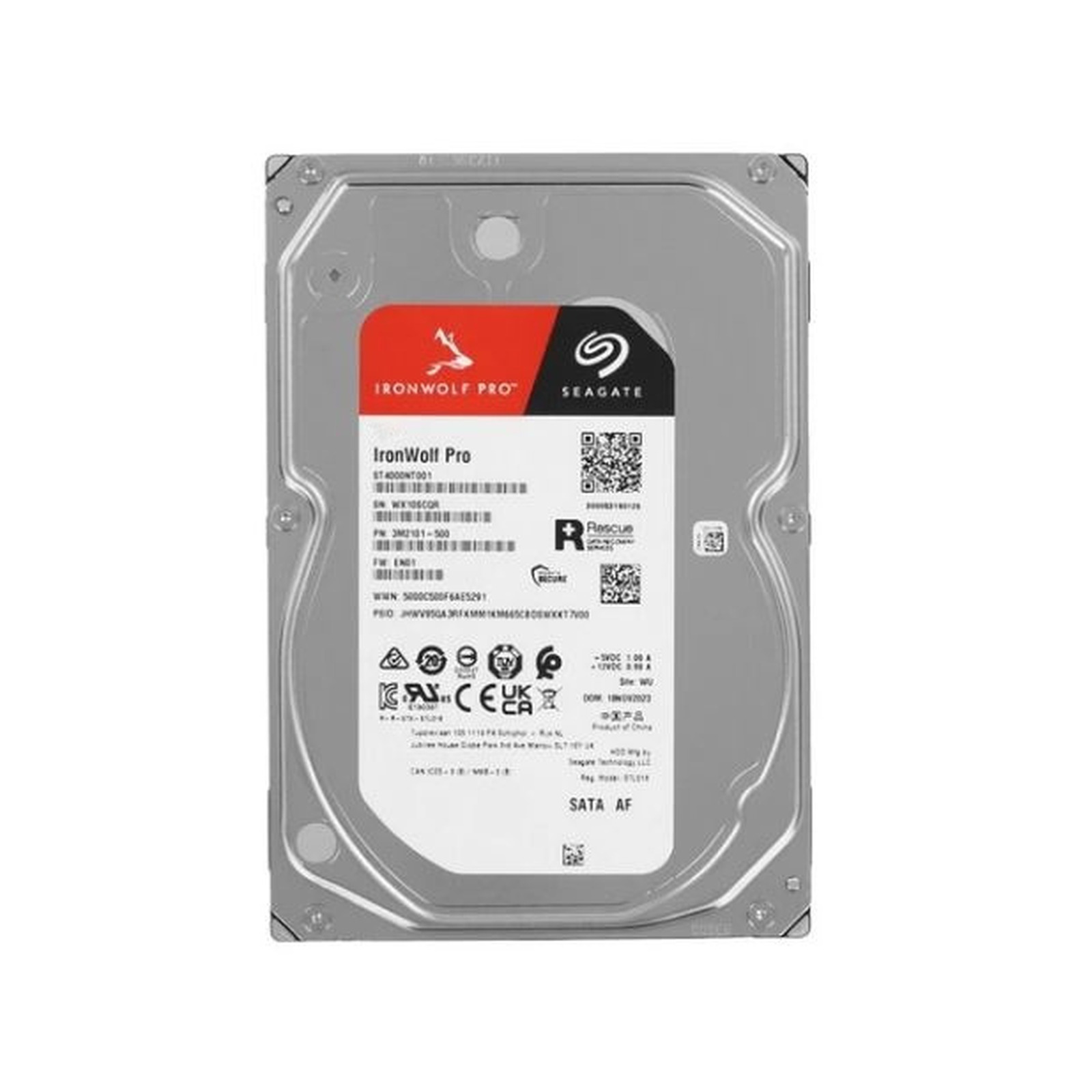 Жесткий диск Seagate IronWolf Pro 4TB SATA 7200rpm 256MB ST4000NT001