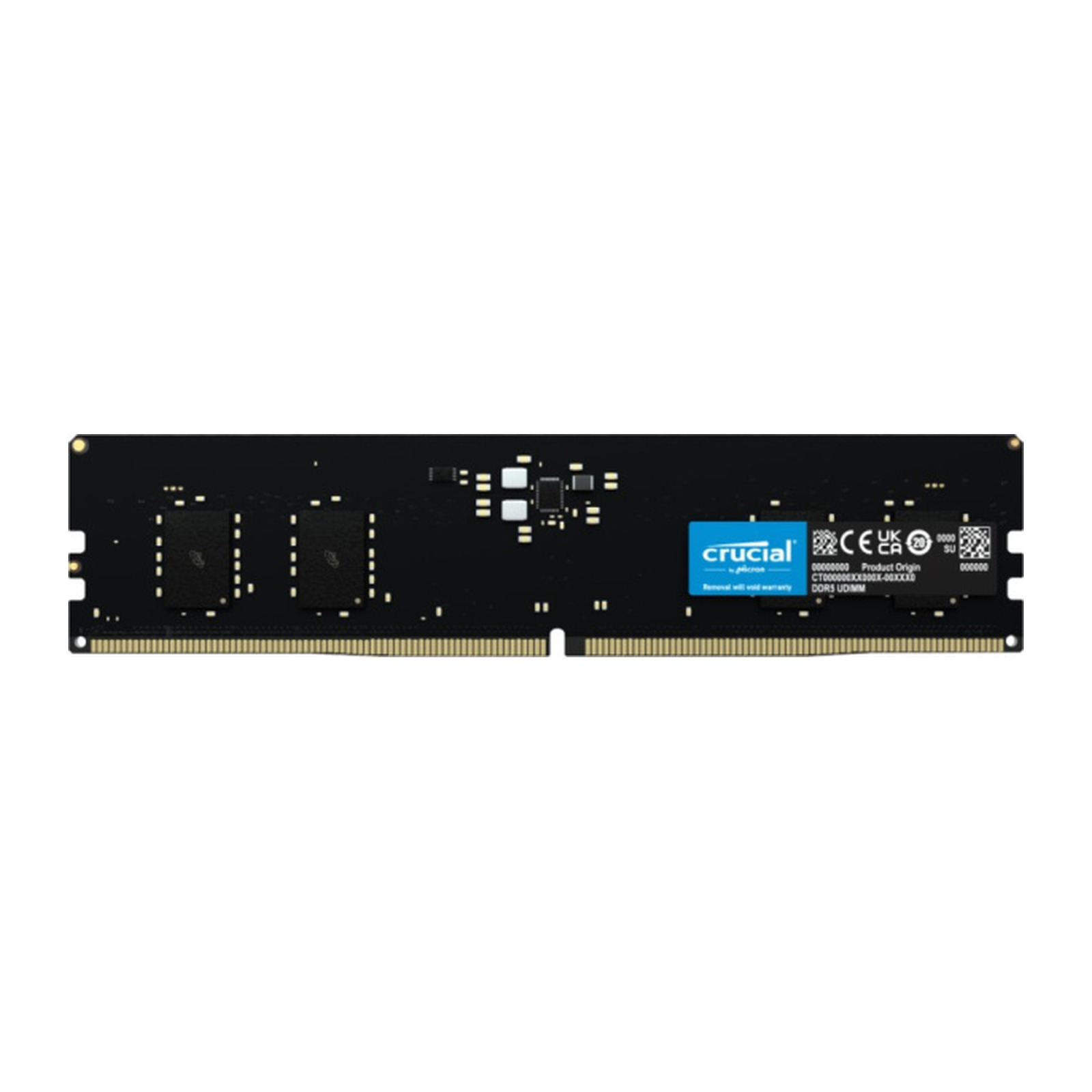 оперативная память DDR5 8 ГБ (1×8 ГБ) Crucial CT8G56C46U5, 5600 МГц, [CT8G56C46U5]