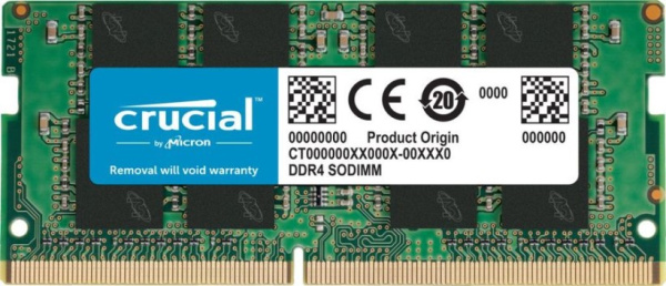 оперативная память DDR4 16 ГБ (1×16 ГБ) Crucial CT16G4SFS832A, 3200 МГц, [CT16G4SFS832A]