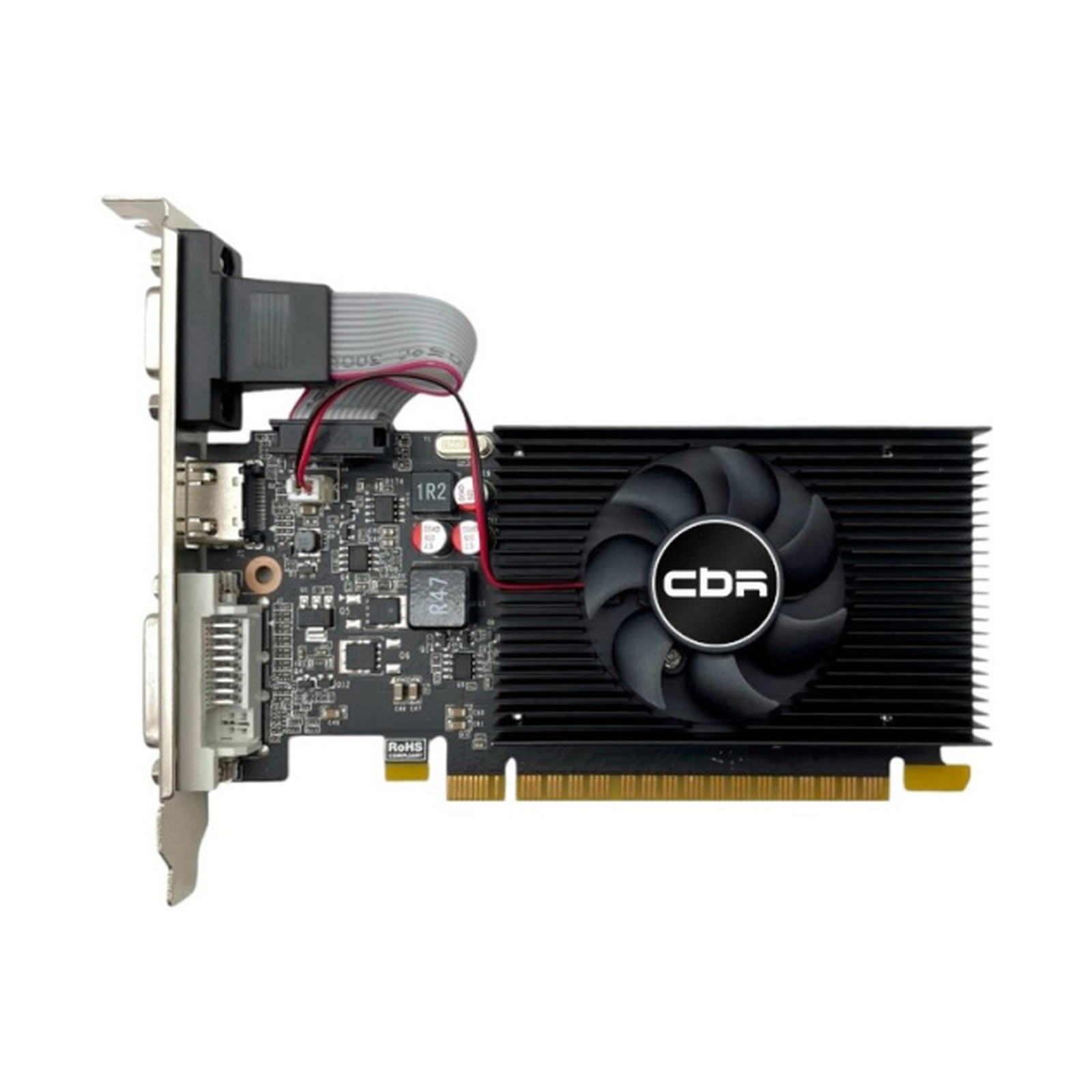 Видеокарта CBR GeForce GT 710 2GB DDR3 VGA-STX710-2G-RTL