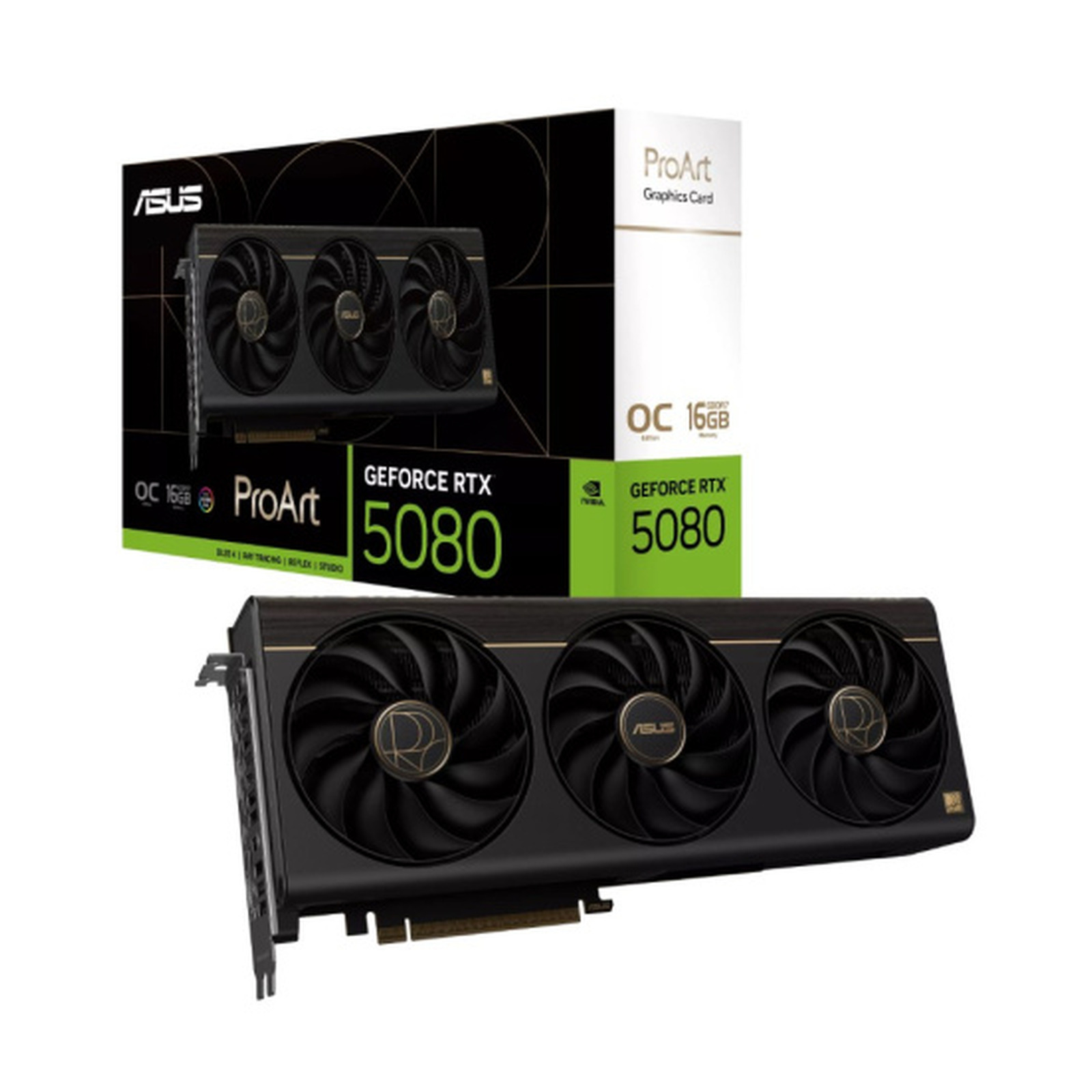 видеокарта ASUS nVidia Geforce RTX 5080, 16 ГБ GDDR7, [90YV0N30-M0NA00]