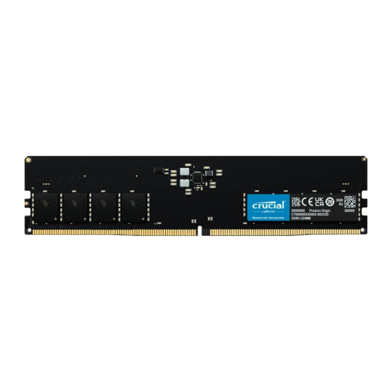 оперативная память DDR5 16 ГБ (1×16 ГБ) Crucial CB16GU4800, 4800 МГц, [CB16GU4800]