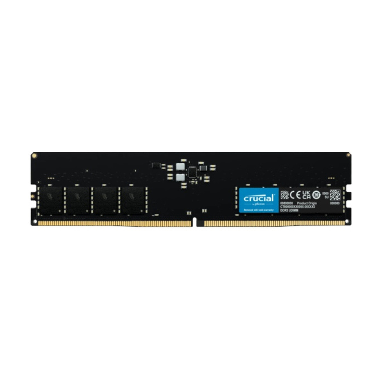 оперативная память DDR5 32 ГБ (1×32 ГБ) Crucial CT32G56C46U5, 5600 МГц, [CT32G56C46U5]