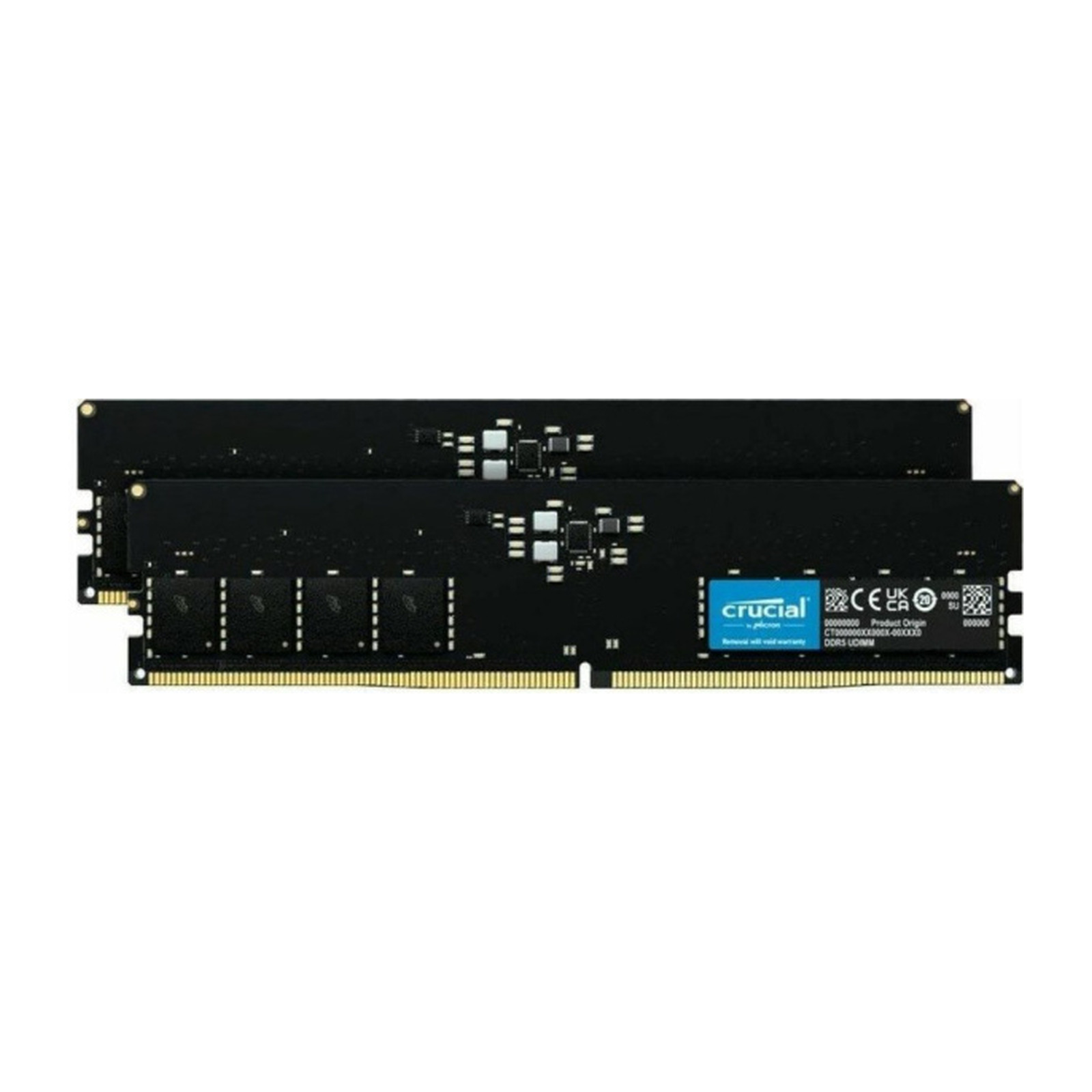 оперативная память DDR5 64 ГБ (2×32 ГБ) Crucial CT2K32G56C46U5, 5600 МГц, [CT2K32G56C46U5]