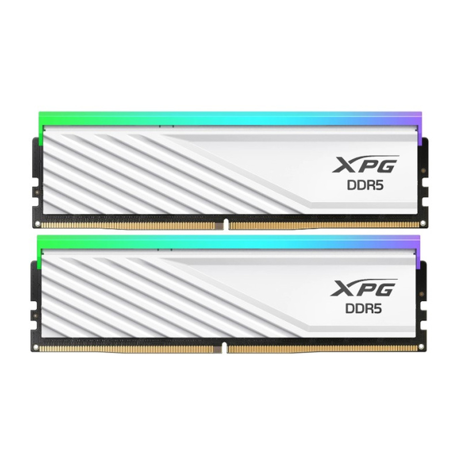 оперативная память DDR5 32 ГБ (2×16 ГБ) ADATA XPG LANCER BLADE RGB, 6000 МГц, [AX5U6000C3616G-DTLABRWH]