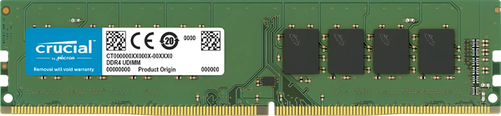 Модуль памяти Crucial CT16G4DFRA32A 16 ГБ UDIMM DDR4-3200 UDIMM
