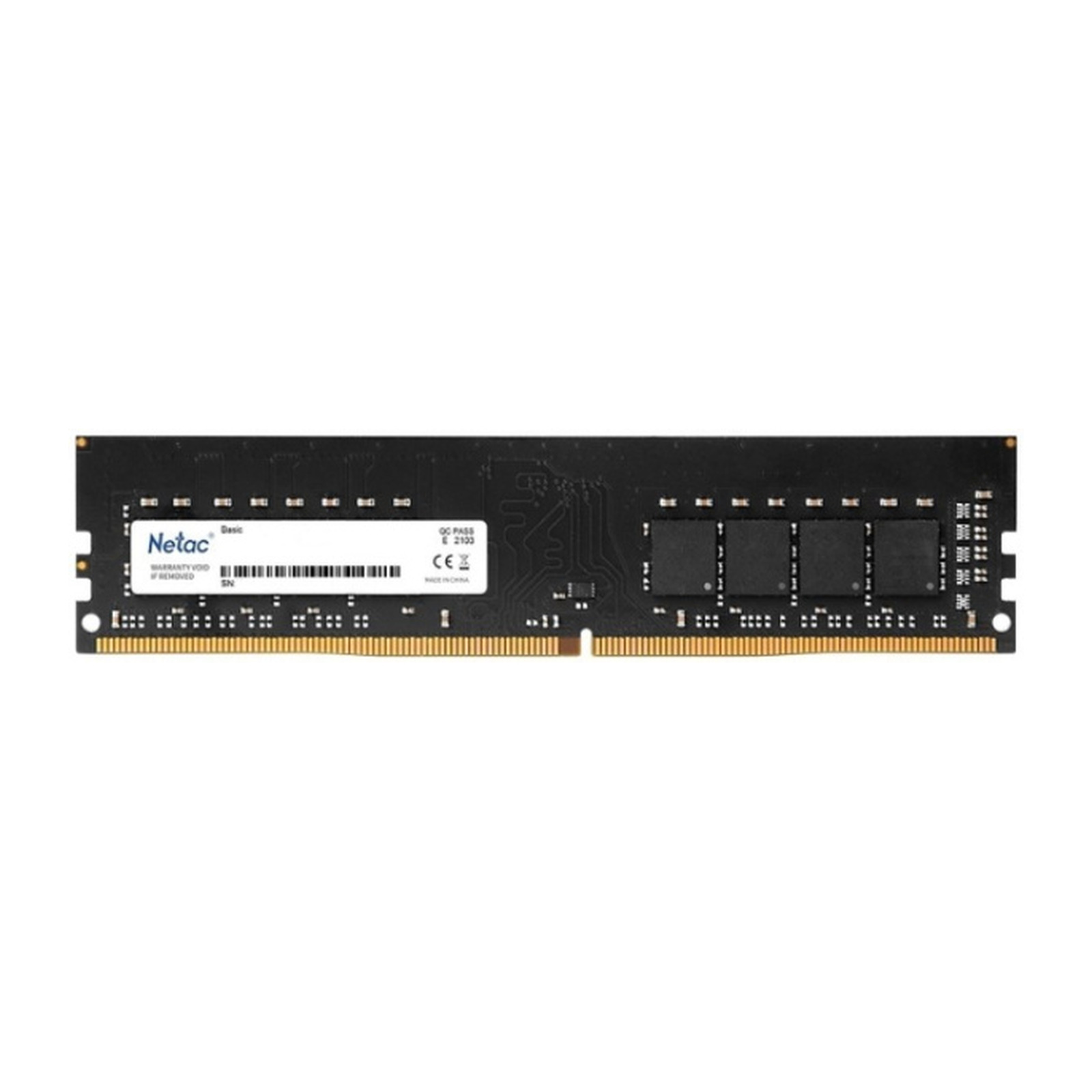 оперативная память DDR4 16 ГБ (1×16 ГБ) Netac NTBSD4P26SP-16, 2666 МГц, [NTBSD4P26SP-16]