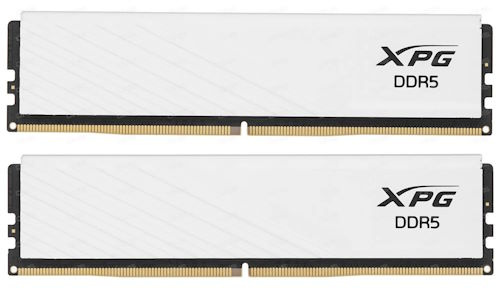 оперативная память DDR5 32 ГБ (2×16 ГБ) ADATA XPG LANCER BLADE, 6400 МГц, [AX5U6400C3216G-DTLABWH]