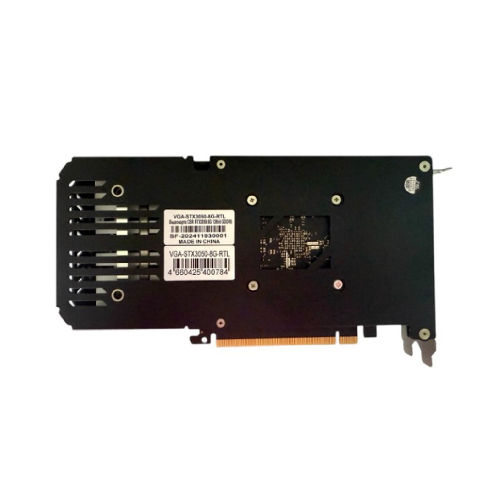 видеокарта CBR nVidia GeForce RTX 3050, 8 ГБ GDDR6, [VGA-STX3050-8G-RTL]