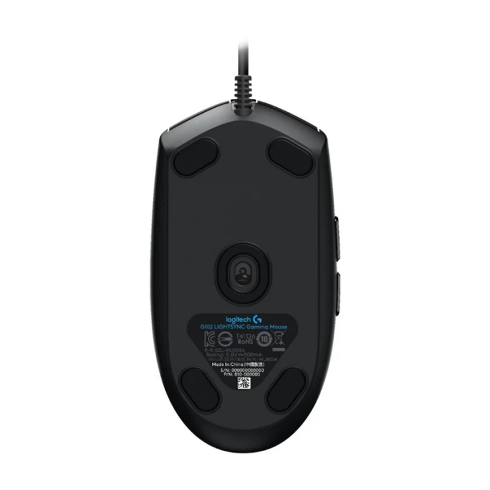 оптическая светодиодная мышь Logitech G102 LightSync, [910-005823]