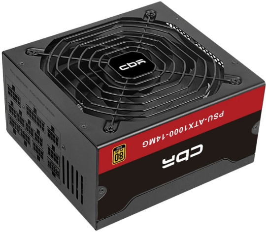 Блок питания CBR ATX 1000W 80+ Gold PSU-ATX1000-14MG