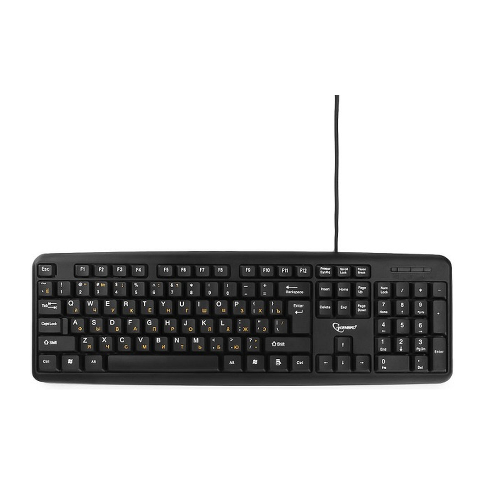 Клавиатура проводная KB-8320UXL-BL