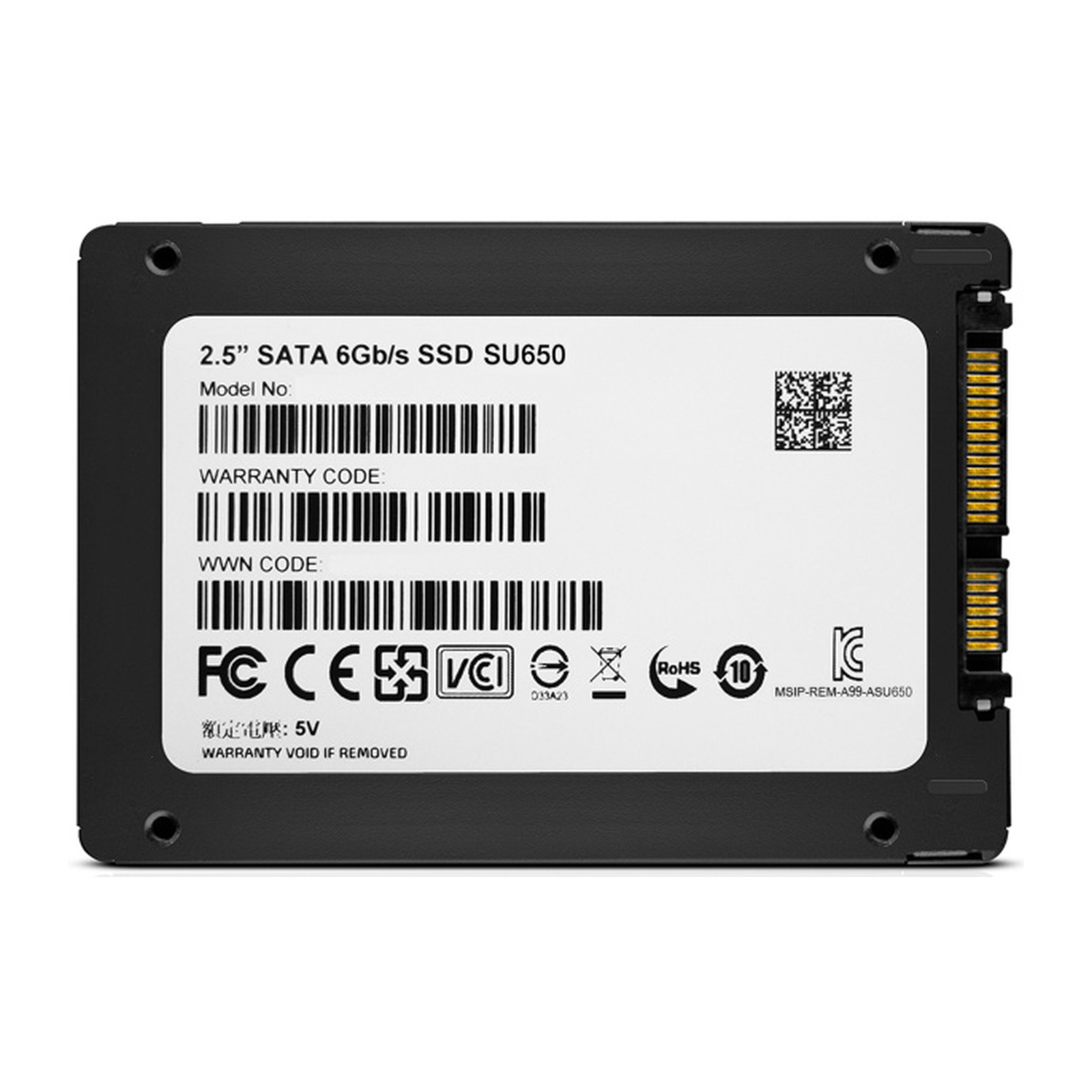 SSD накопитель 512 ГБ ADATA ASU650SS-512GT-R, SATA III, [ASU650SS-512GT-R]