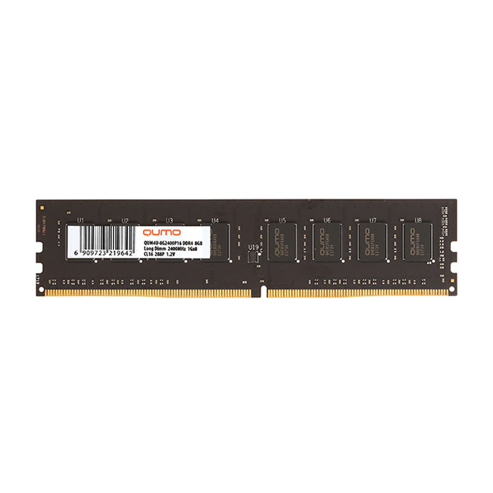 Модуль памяти Qumo QUM4U-8G3200P22 8 ГБ DDR4-3200 DIMM