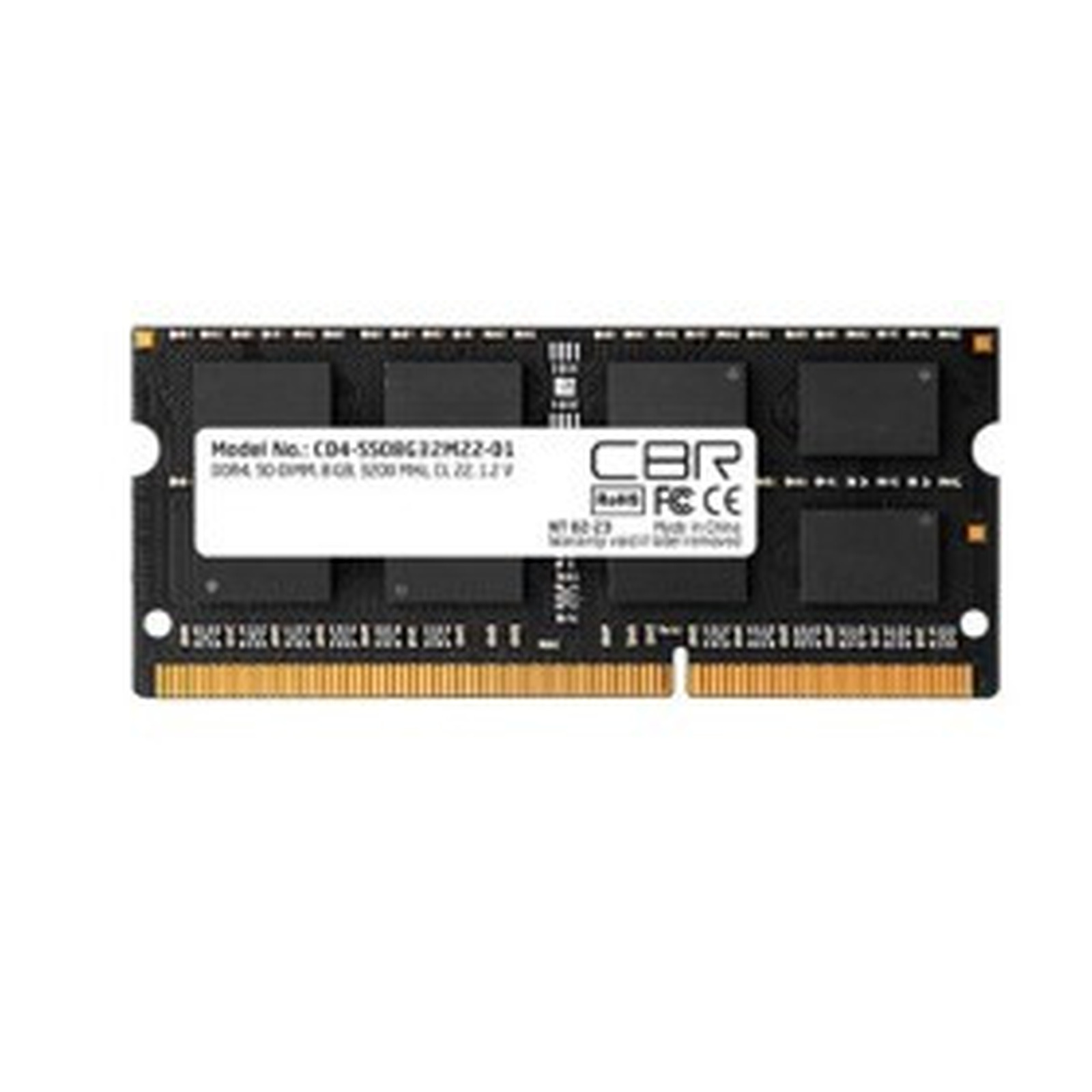 Модуль памяти CBR CD4-SS08G32M22-01-AIO 8 ГБ DDR4-3200 SO-DIMM