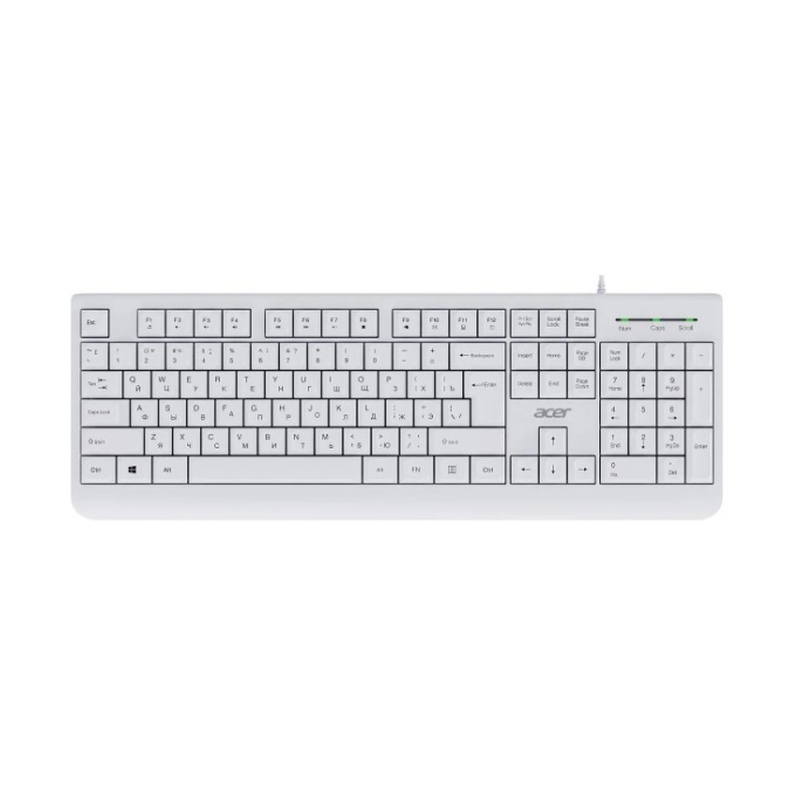 Клавиатура проводная Acer ZL.KBDEE.01B