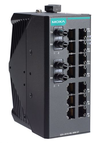 Коммутатор MOXA EDS-2016-ML-MM-ST-T