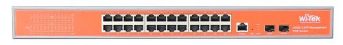 Коммутатор управляемый Wi-Tek WI-PMS326GF-24V
