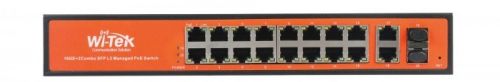 Коммутатор управляемый Wi-Tek WI-PMS320GF