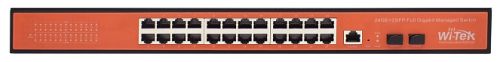 Коммутатор управляемый Wi-Tek WI-MS326GF